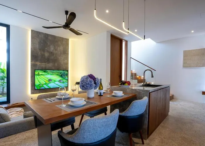 Appartamento Modern Bali With Private Pool Walk To
