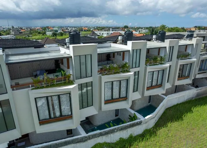 Modern Bali With Private Pool Walk To Appartamento Pererenan